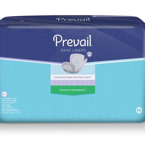 package of prevail extended use overnight insert pad, other names are booster pad and pad liners. This pad is made for night time, you can insert the pad into an adult pullup or adult diaper. The size is large. 6 packages in the box for $100.00 CAD